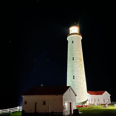 Motel Du Haut Phare Cap-des-Rosiers ภายนอก รูปภาพ