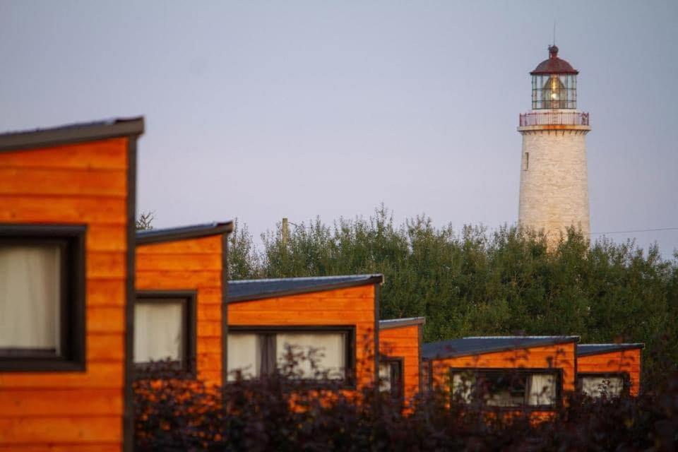 Motel Du Haut Phare Cap-des-Rosiers ภายนอก รูปภาพ